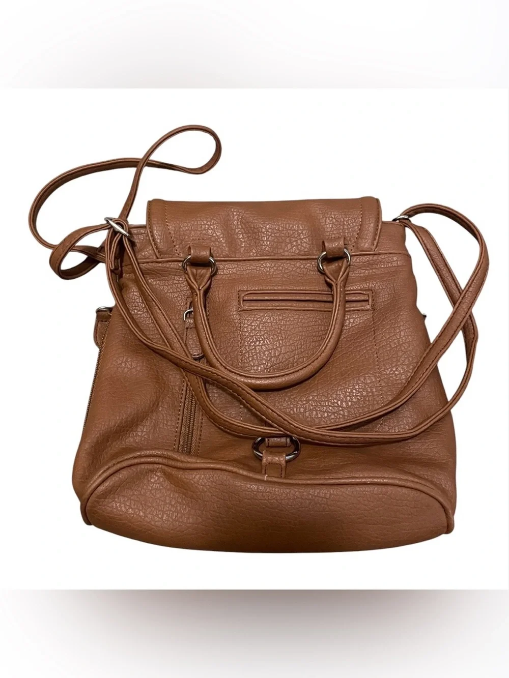 Multi sac faux leather crossbody bag
